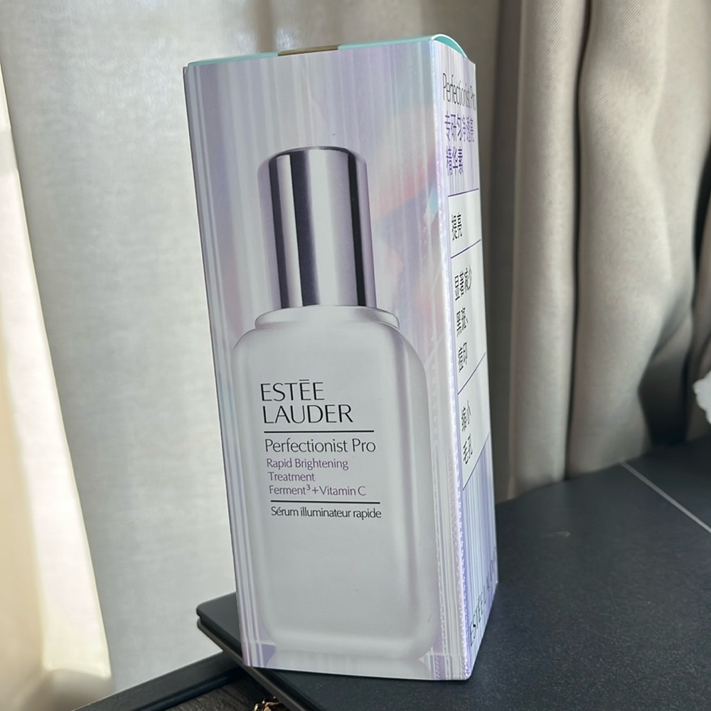 Estee Lauder perfectionist pro rapid brightening treatment,ferment3+vitamin C